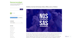 Desktop Screenshot of democracyspot.net